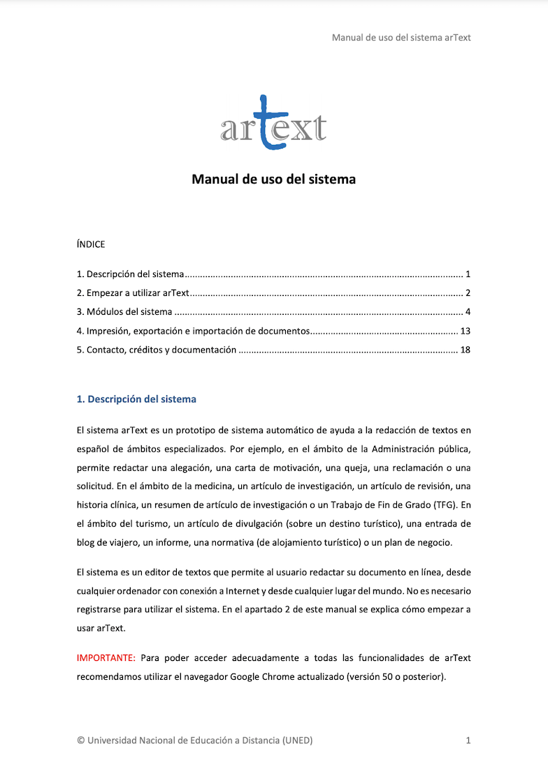 Manual de uso